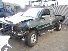 1999 TOYOTA TACOMA XTRA CAB SR5 PRERUNNER GREEN 3.4 AT 2WD Z20248